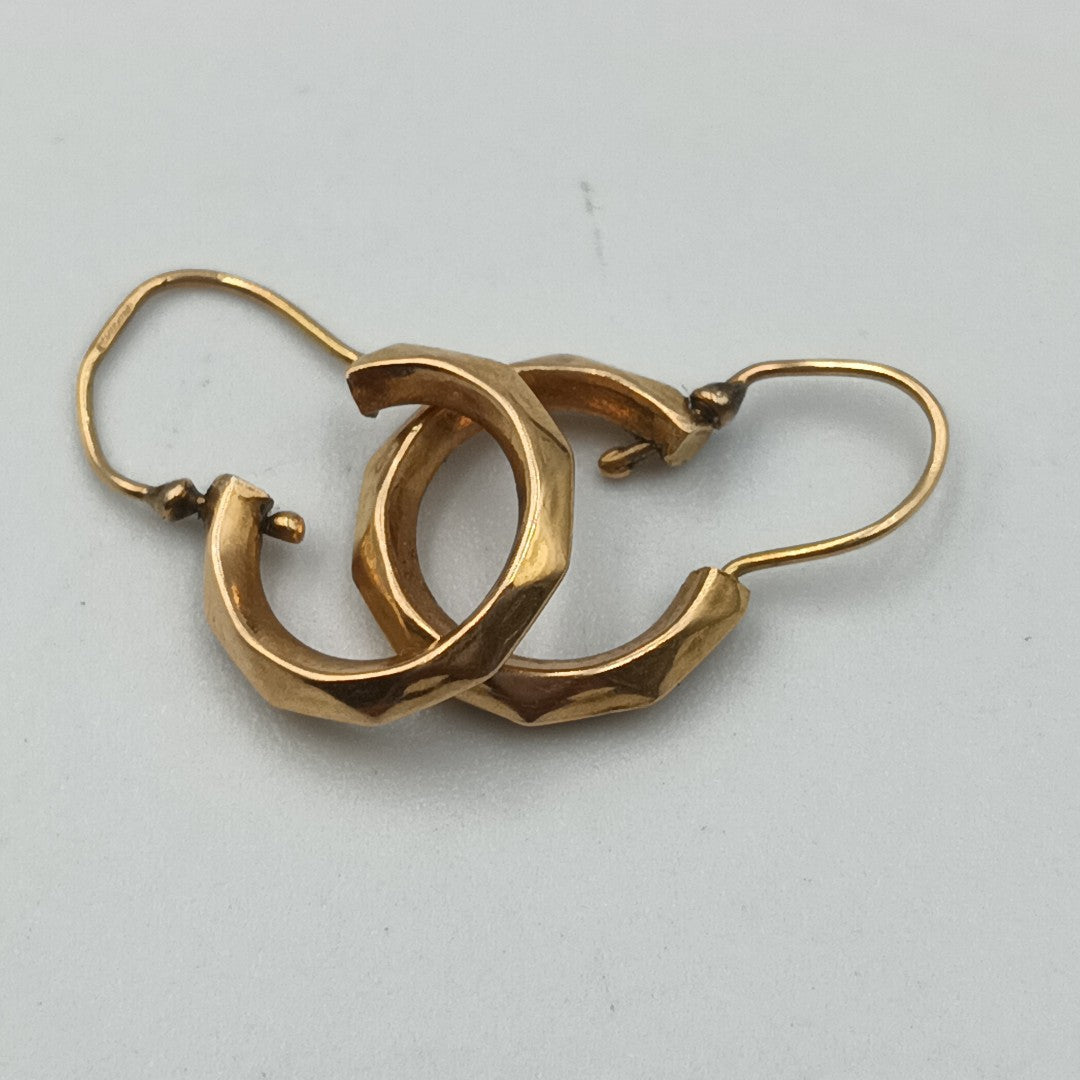 ARRACADAS PAR ORO 10 K 0.6 GRMS (SEMINUEVO)