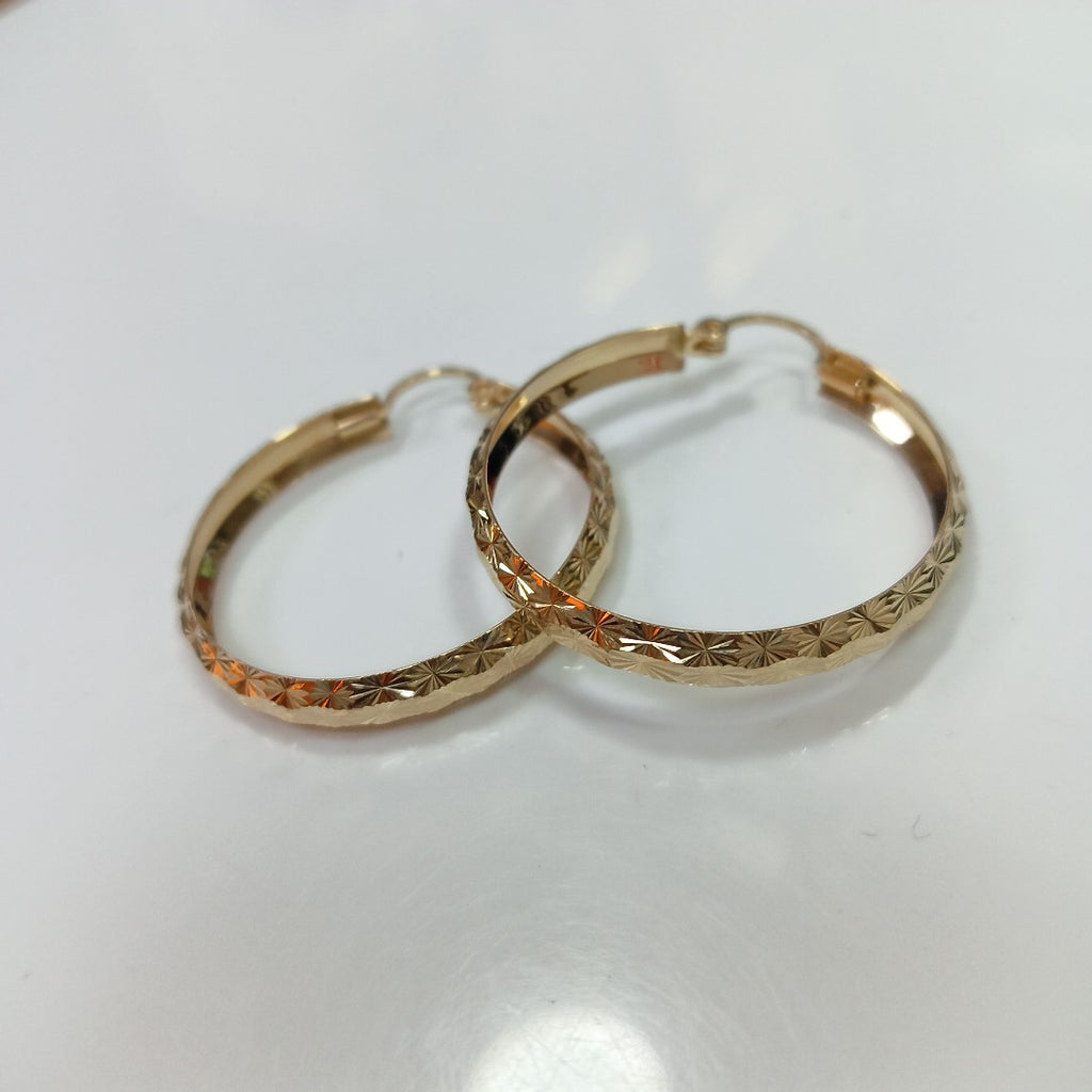 ARRACADAS PAR ORO 10 K 3.5 GRMS (SEMINUEVO)