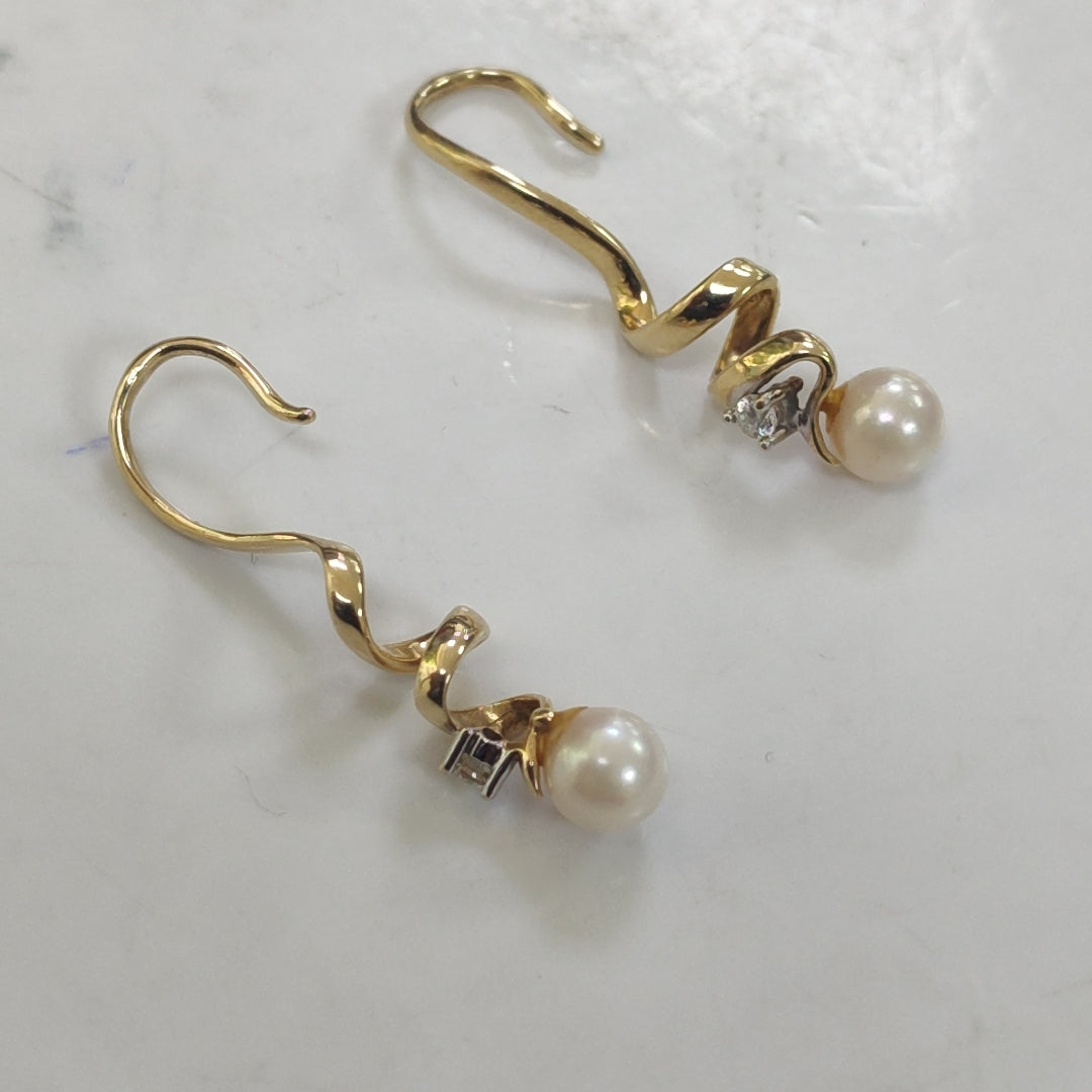 ARETES PAR ORO 14 K 3,00 GRMS (SEMINUEVO)