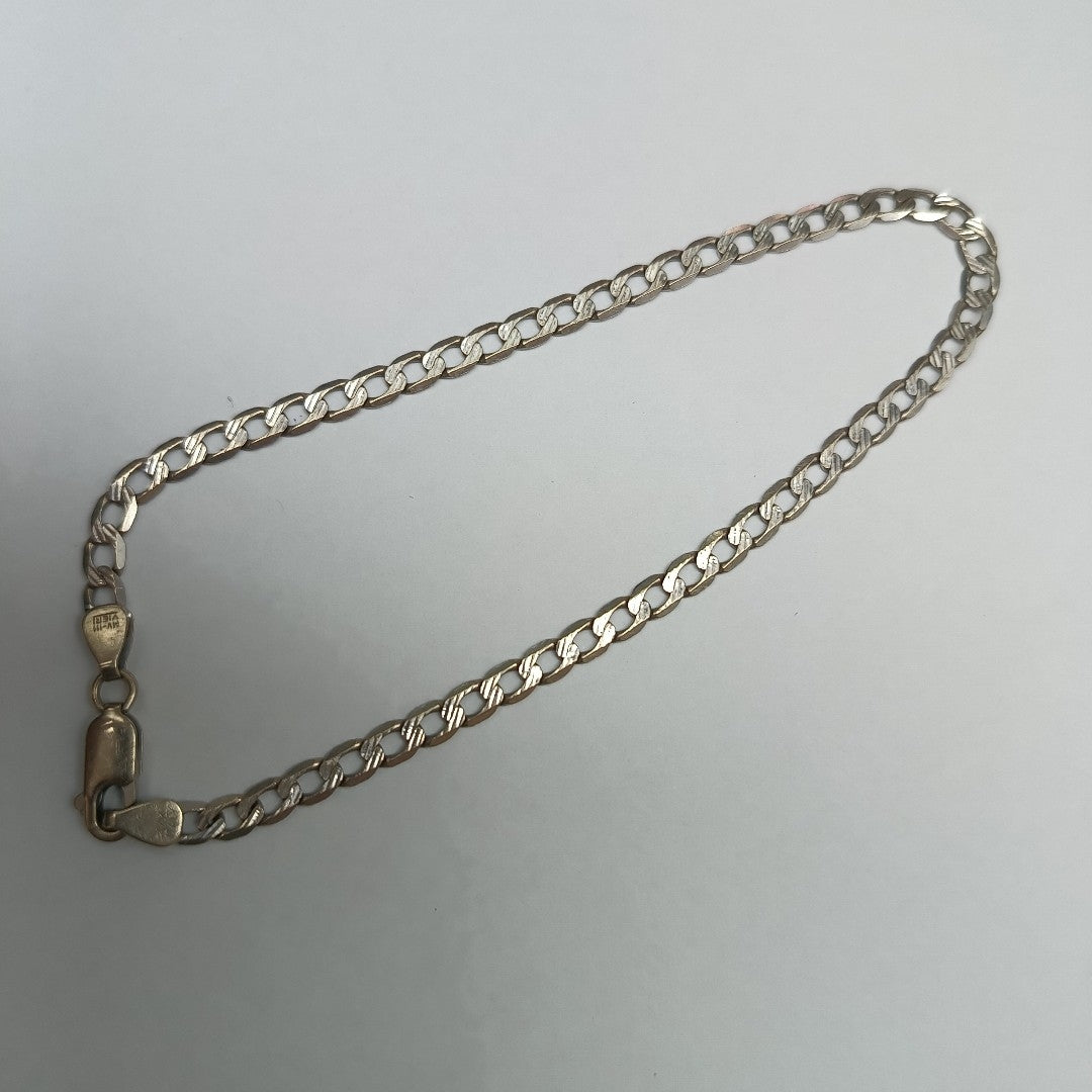 PULSERA ORO BLANCO 14 K 4,30 GRMS (SEMINUEVO)