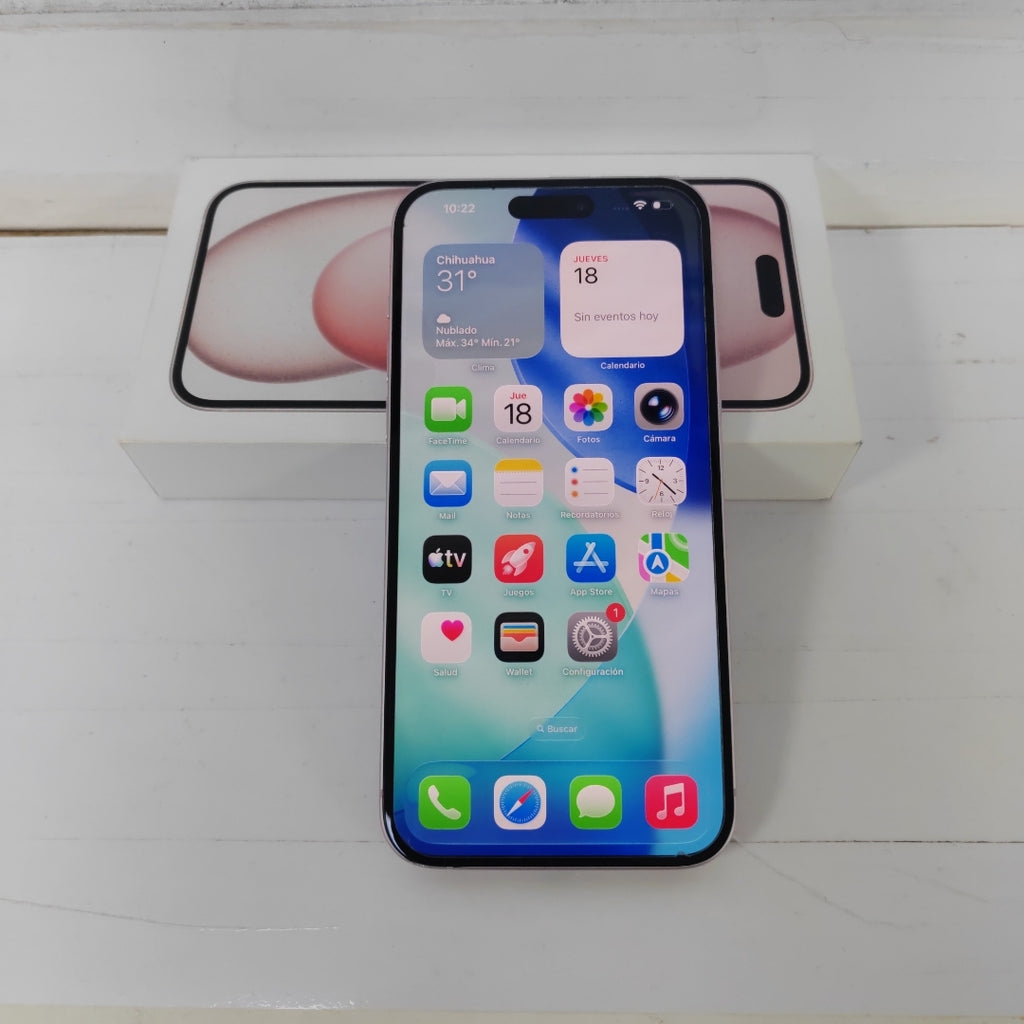 CELULAR APPLE IPHONE 15 PLUS A3093 (2023) 128 GB 6 GB RAM (SEMINUEVO)