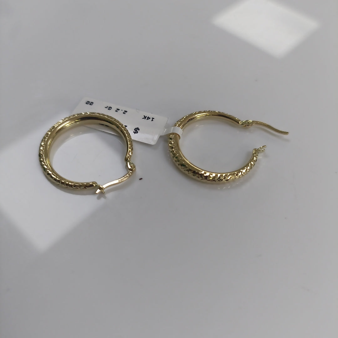 ARRACADAS ORO 14K 2.2 (NUEVO)