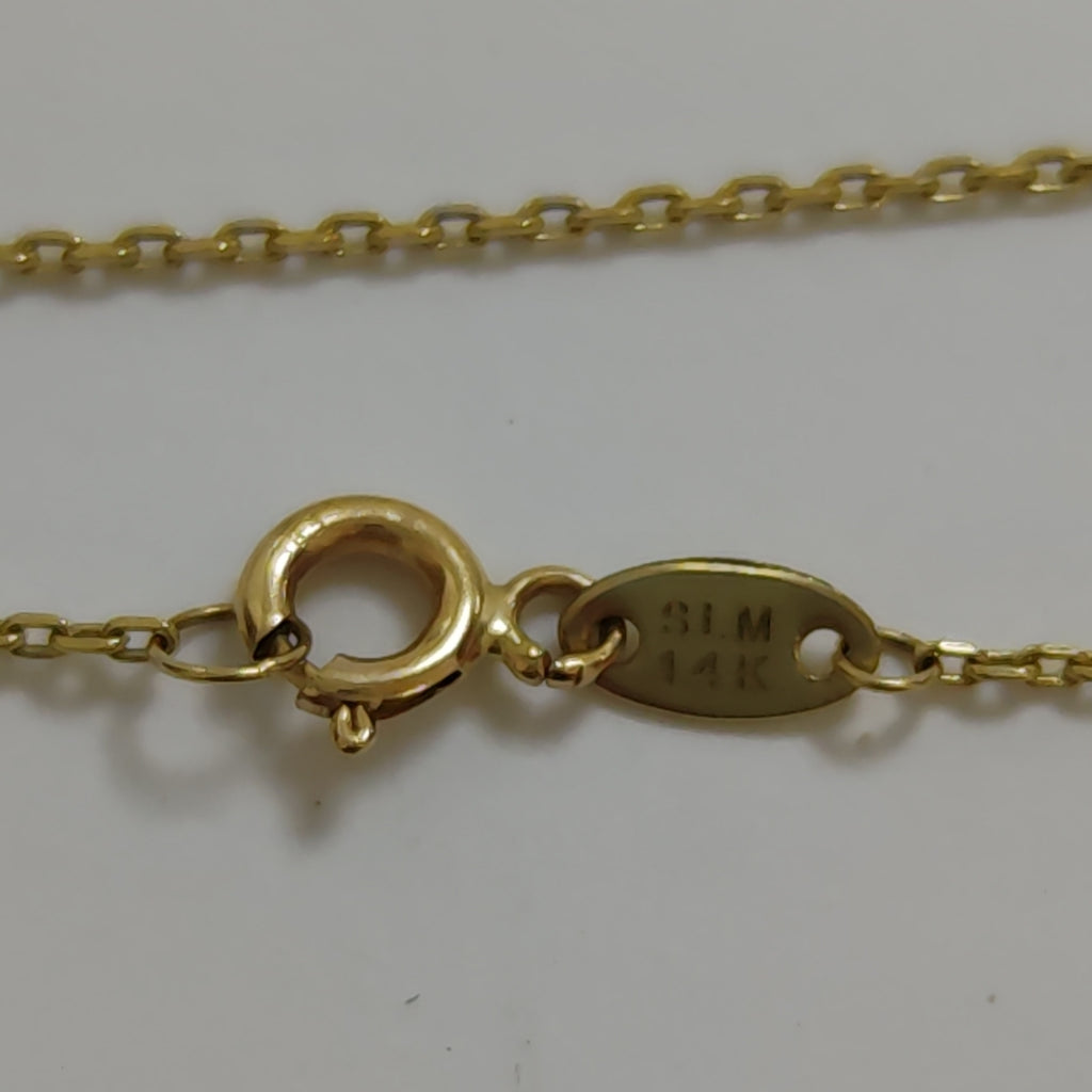 CADENA ORO 14 K 1,60 GRMS (SEMINUEVO)