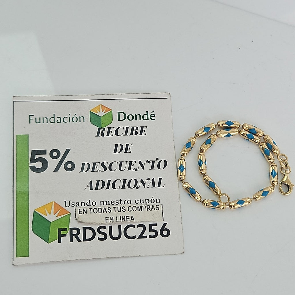 PULSERA ORO 14 K 6.5 GRMS (SEMINUEVO)