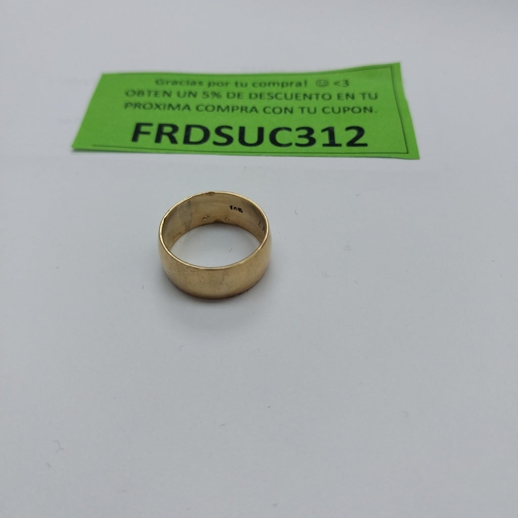 ARGOLLA ORO 14 K 3.8 GRMS (SEMINUEVO)