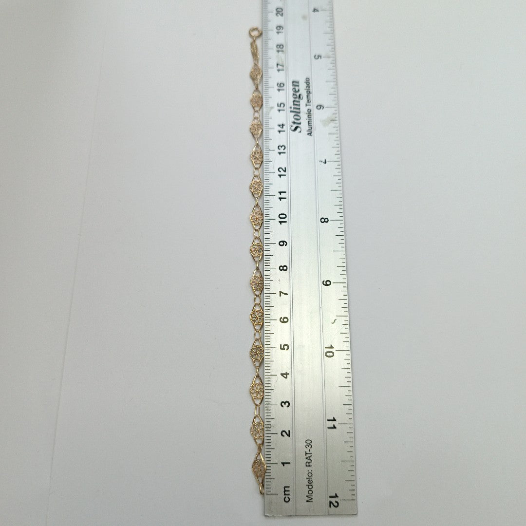 PULSERA ORO 14 K 3.3 GRMS (SEMINUEVO)