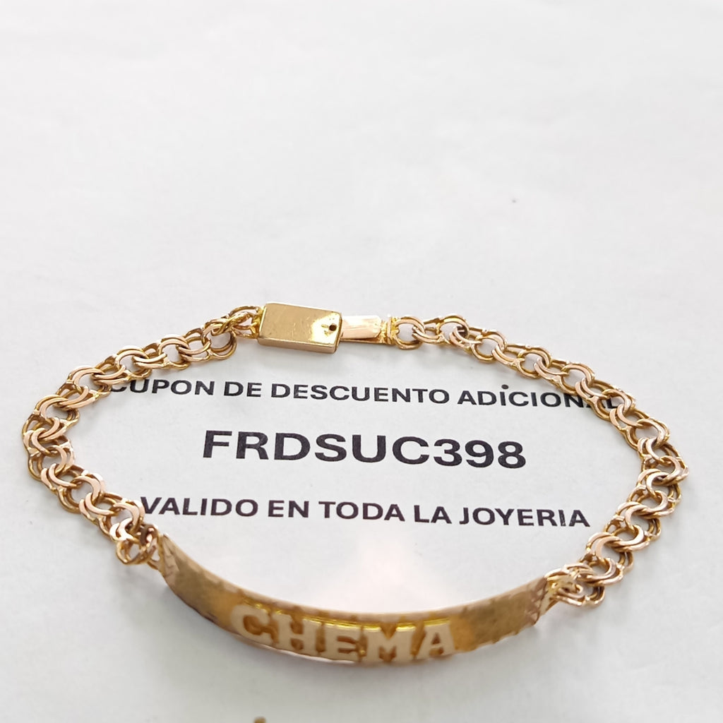 ESCLAVA ORO 10 K 5.6 GRMS (SEMINUEVO)