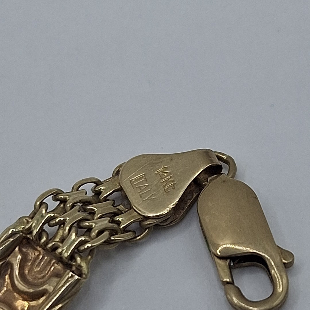 PULSERA ORO 14 K 11.6 GRMS (SEMINUEVO)