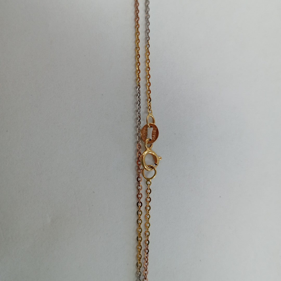 COLLAR ORO 14 K 2,30 GRMS (SEMINUEVO)
