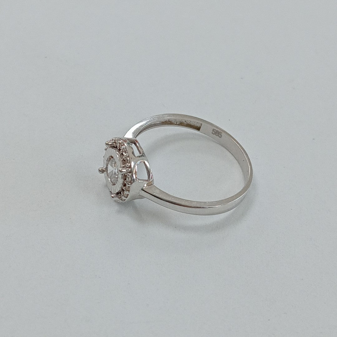 ANILLITO ORO BLANCO 14 K 2,30 GRMS (SEMINUEVO)
