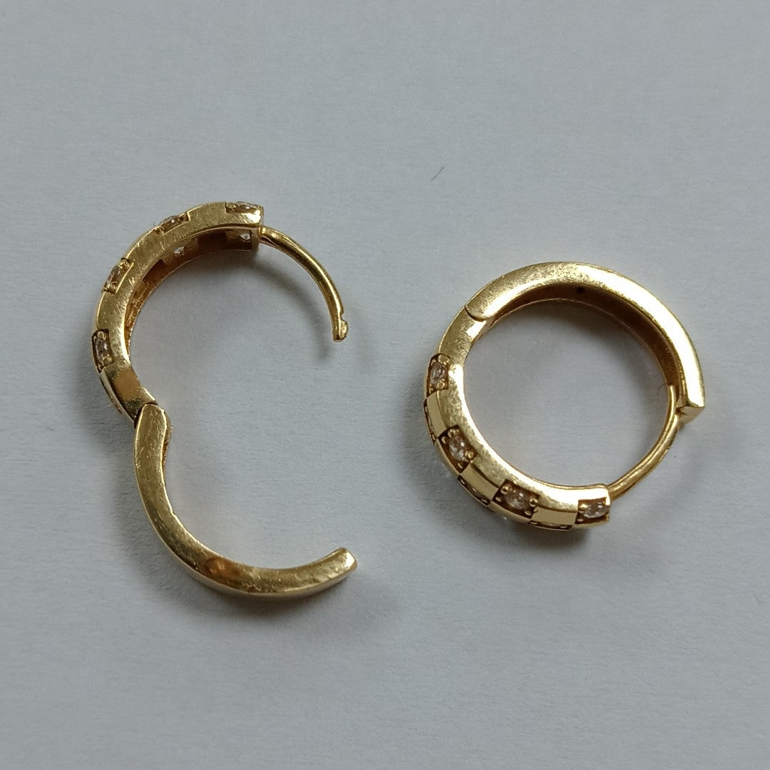 ARRACADAS PAR ORO 14 K 2,50 GRMS (SEMINUEVO)