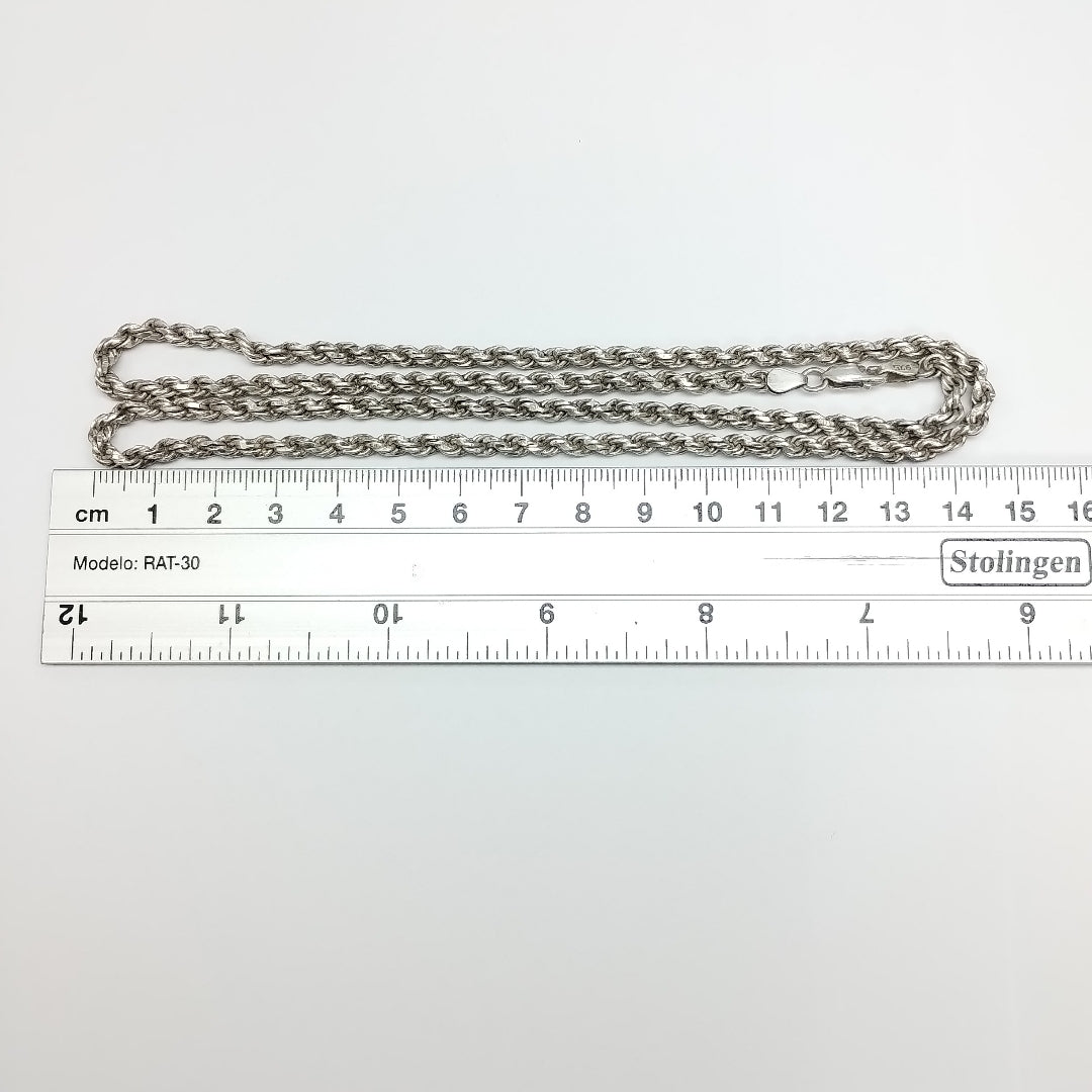 CADENA PLATA 28.7 GRMS (SEMINUEVO)