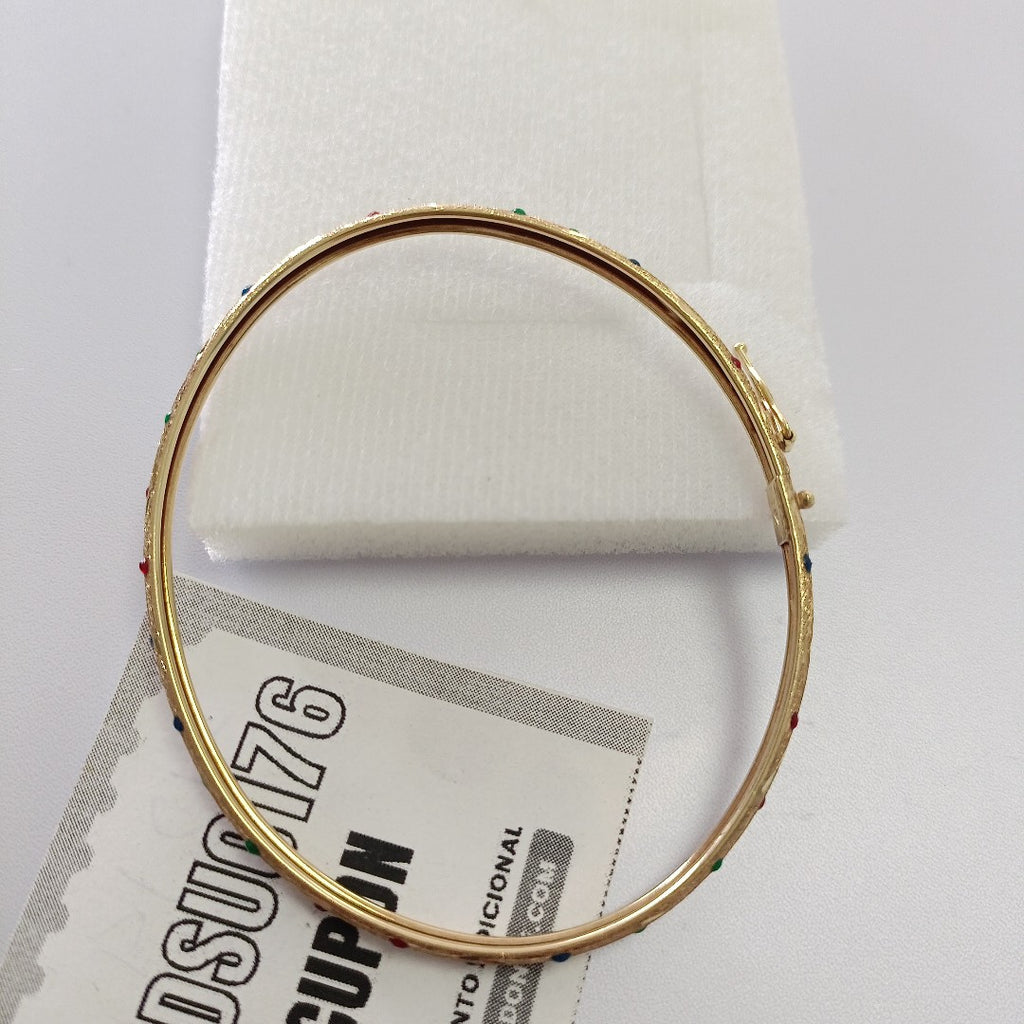 PULSERA RIGIDA ORO 14 K 3,80 GRMS (SEMINUEVO)