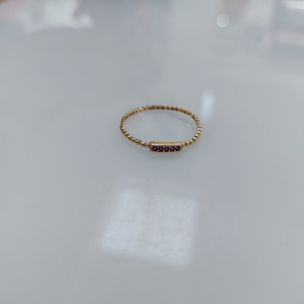 ANILLO ORO 14 K 0,90 GRMS (SEMINUEVO)