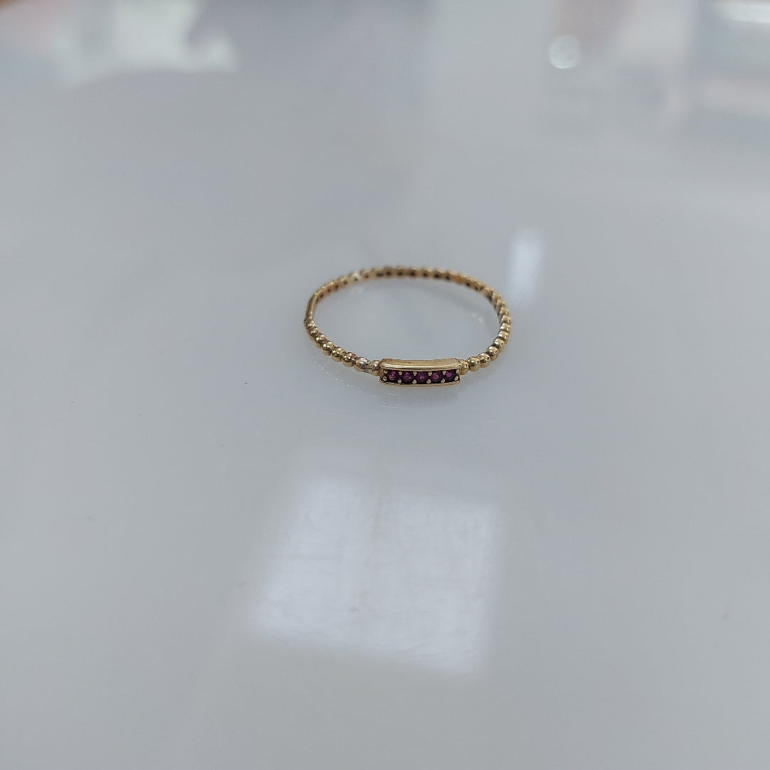 ANILLO ORO 14 K 0,90 GRMS (SEMINUEVO)