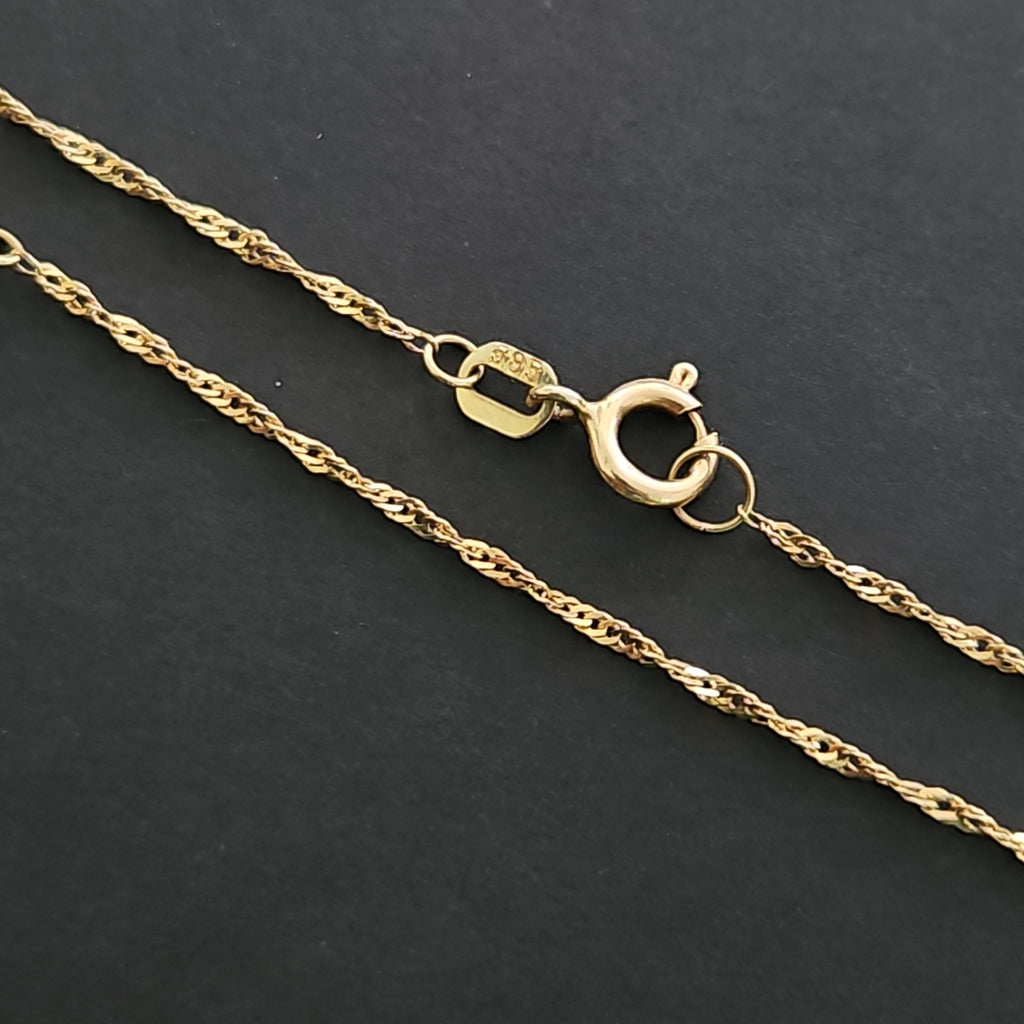 GARGANTILLA ORO 14 K 1,90 GRMS (SEMINUEVO)