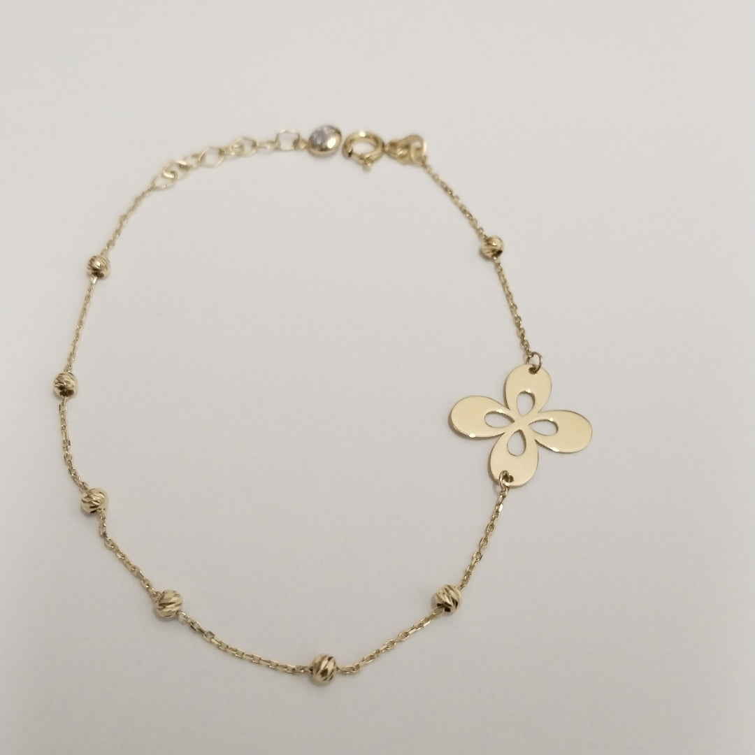 PULSERAS DAMA ORO 14K 1.3 (NUEVO)
