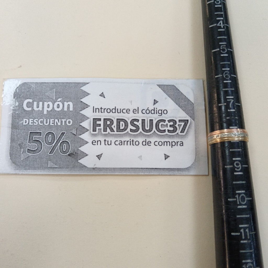 ARGOLLA ORO 10 K 1.9 GRMS (SEMINUEVO)