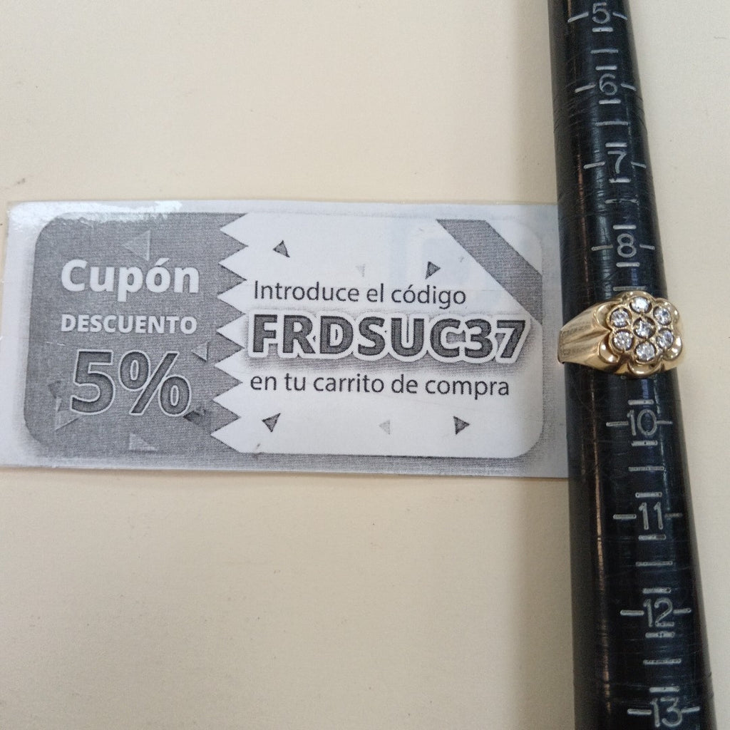 ANILLO ORO 10 K 4.3 GRMS (SEMINUEVO)
