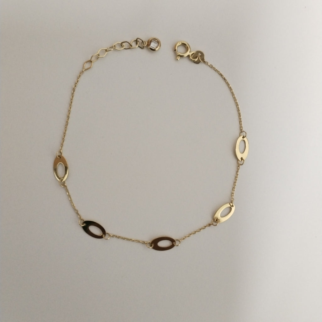 PULSERAS DAMA ORO 14K 1.1 (NUEVO)