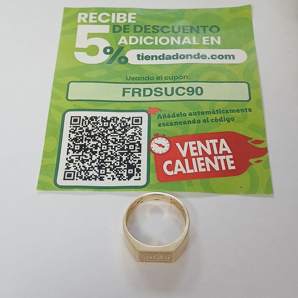ANILLOS CABALLERO ORO 14K 4.3 (NUEVO)