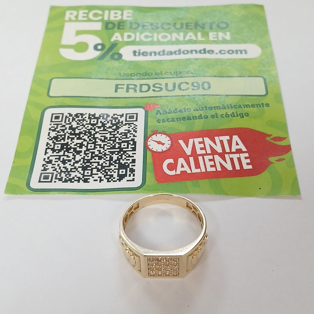 ANILLOS CABALLERO ORO 14K 4.1 (NUEVO)