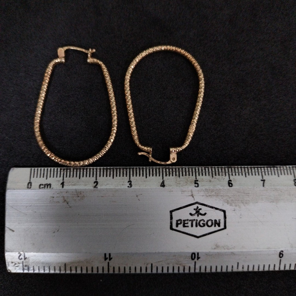 ARRACADAS PAR ORO 10 K 2.7 GRMS (SEMINUEVO)