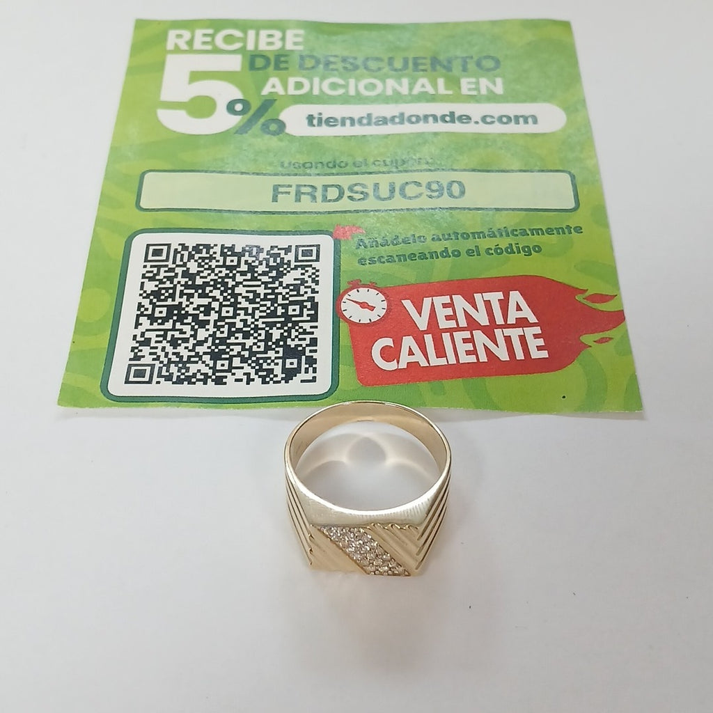 ANILLOS CABALLERO ORO 14K 6.8 (NUEVO)