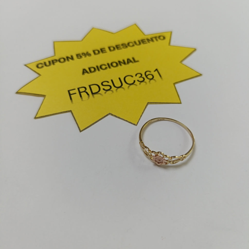 ANILLOS DAMA ORO 14K 0.9 (NUEVO)