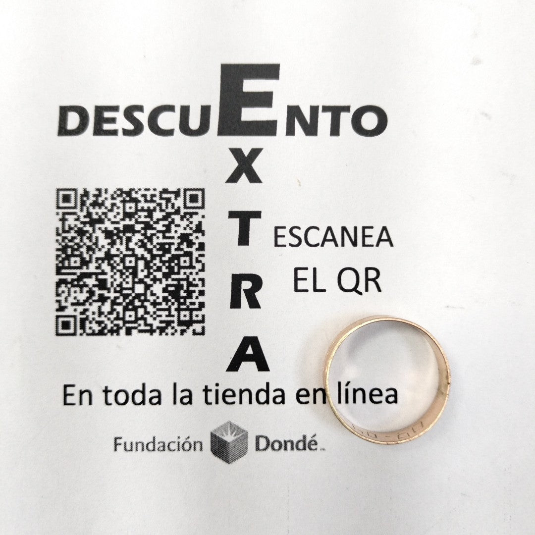 ARGOLLA ORO 8 K 2 GRMS (SEMINUEVO)