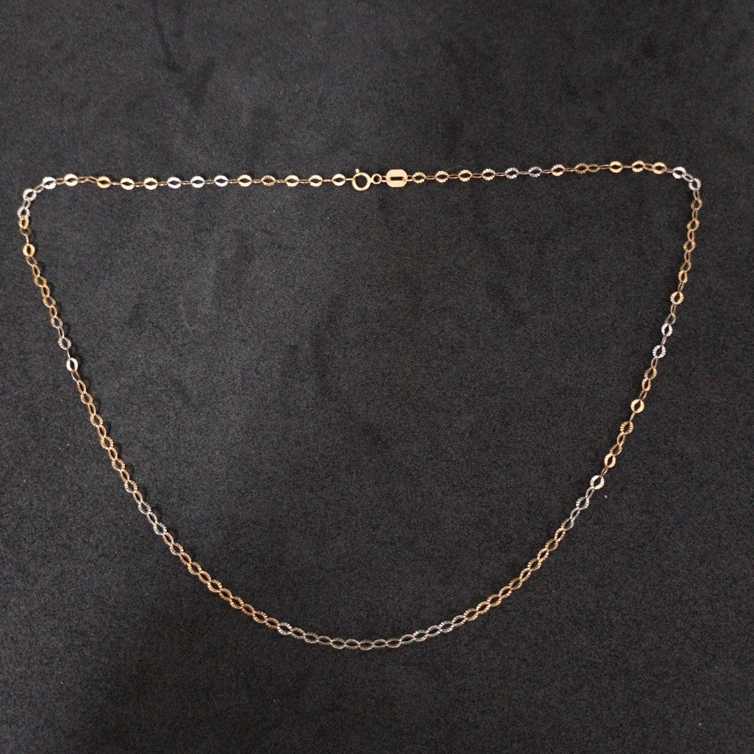 CADENA ORO COMBINADO 10 K 2 GRMS (SEMINUEVO)