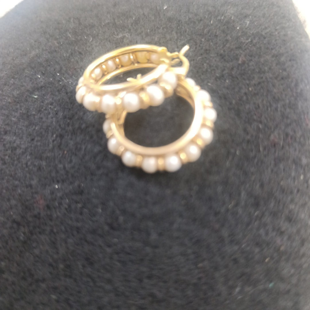 ARRACADAS PAR ORO 14 K 5.4 GRMS (SEMINUEVO)