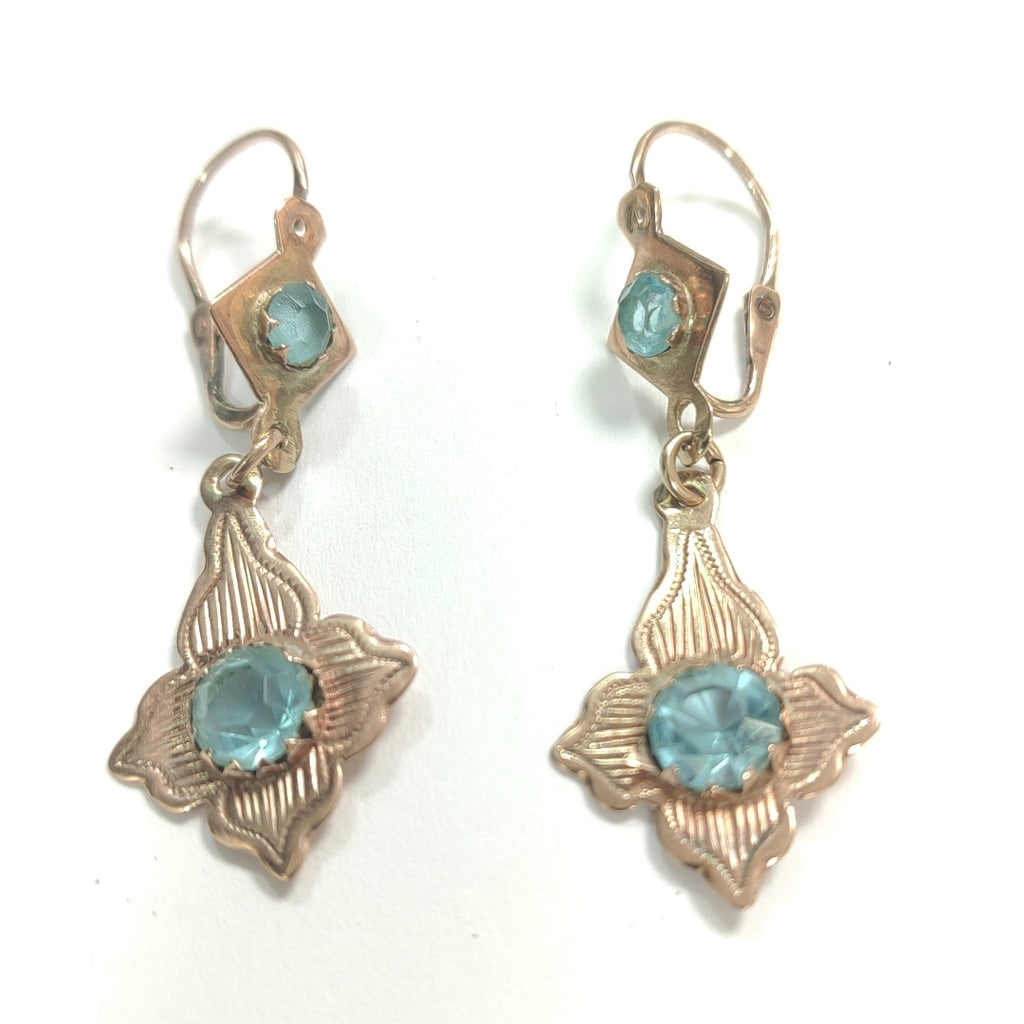 ARETES PAR ORO 8 K 3.3 GRMS (SEMINUEVO)