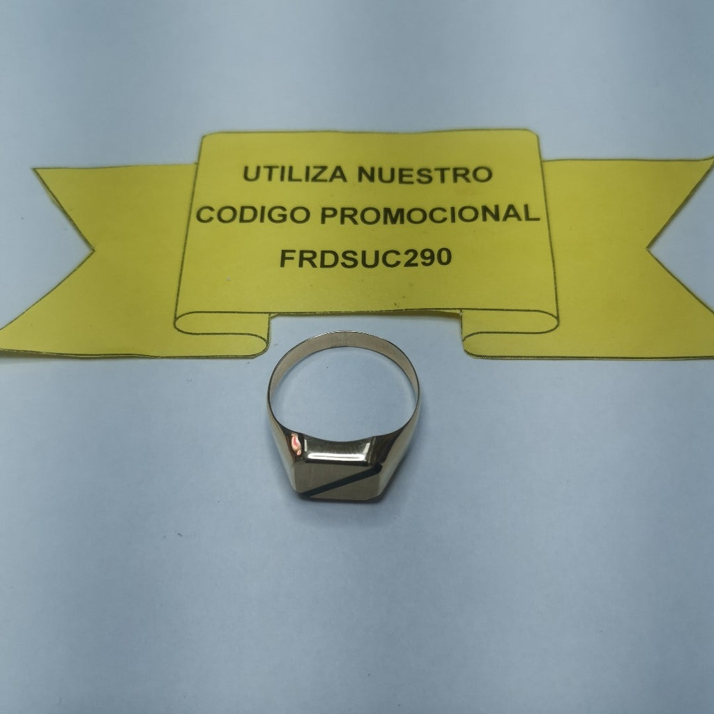 ANILLOS CABALLERO ORO 10K 3.6 (NUEVO)