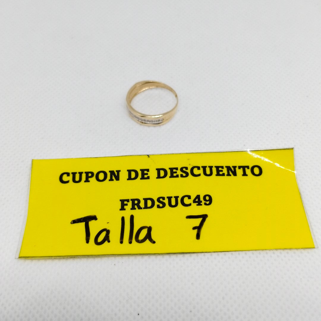 ANILLOS DAMA ORO 14K 1.6 (NUEVO)