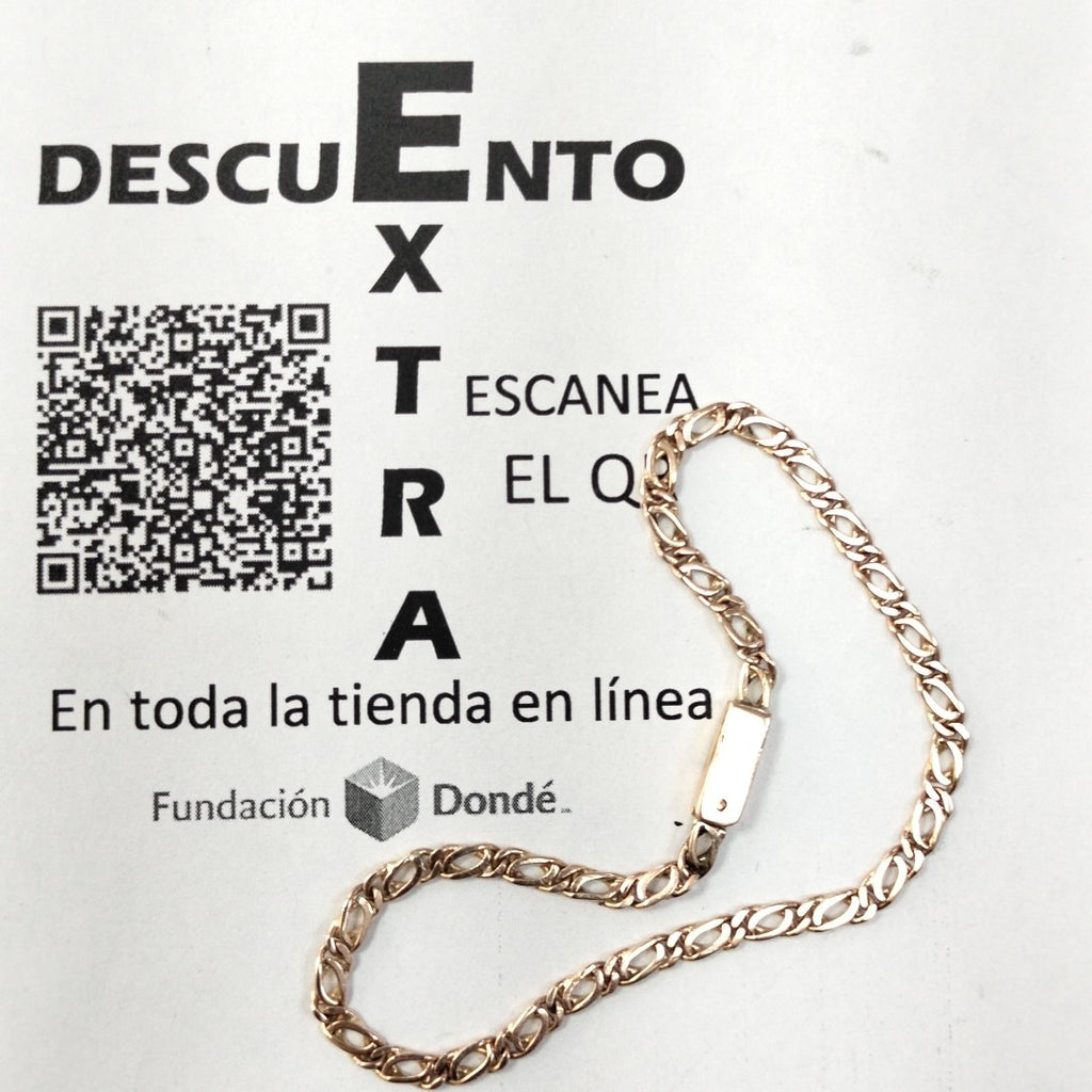 PULSERA ORO 10 K 3.8 GRMS (SEMINUEVO)