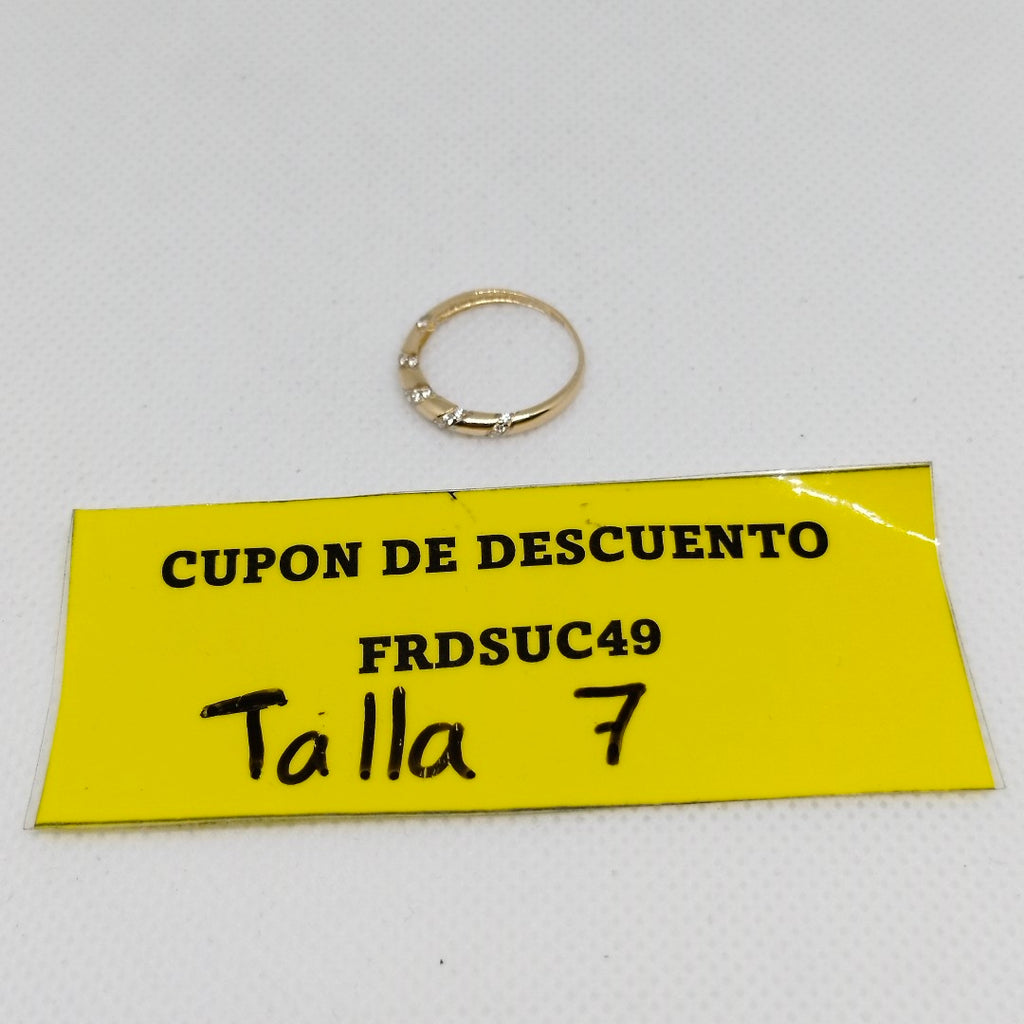 ANILLOS DAMA ORO 14K 1.1 (NUEVO)