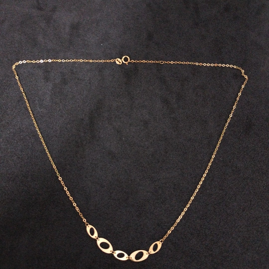 GARGANTILLA ORO 14 K 1,30 GRMS (SEMINUEVO)