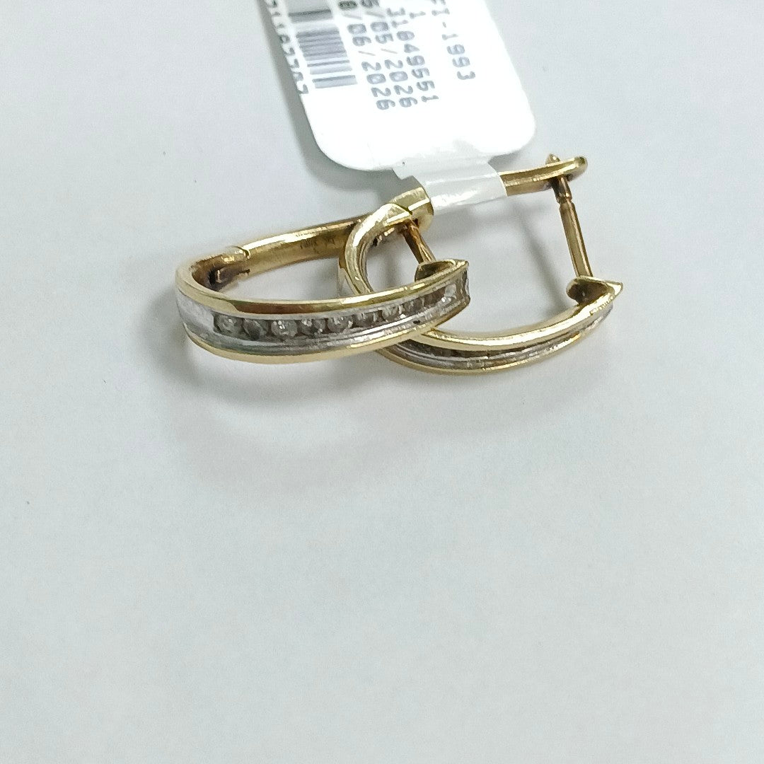 ARETES PAR ORO 10 K 2.8 GRMS (SEMINUEVO)
