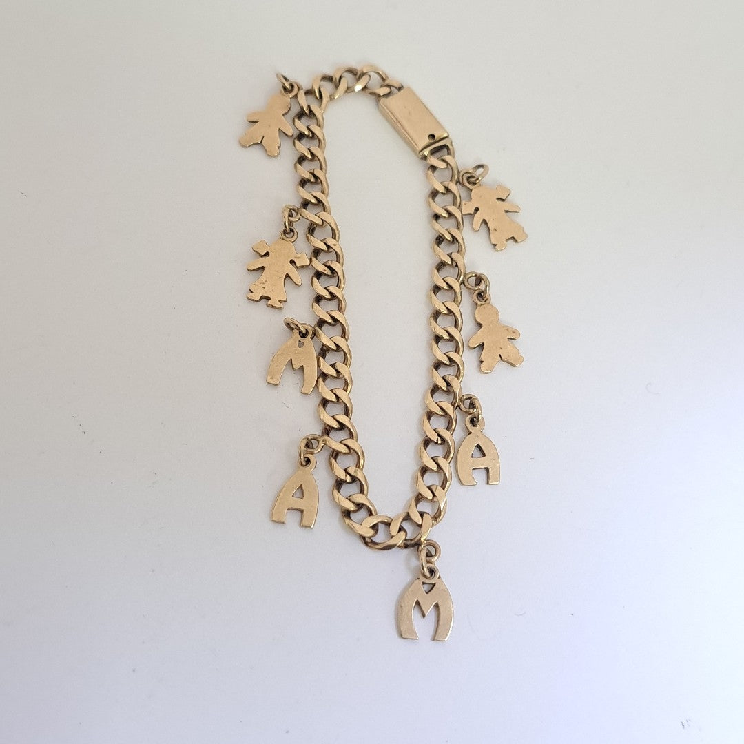 PULSERA ORO 14 K 17,30 GRMS (SEMINUEVO)