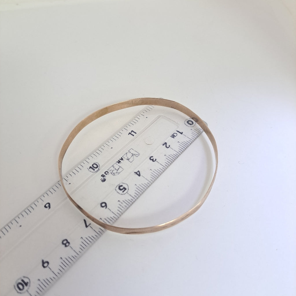 PULSERA RIGIDA ORO 8 K 7,80 GRMS (SEMINUEVO)