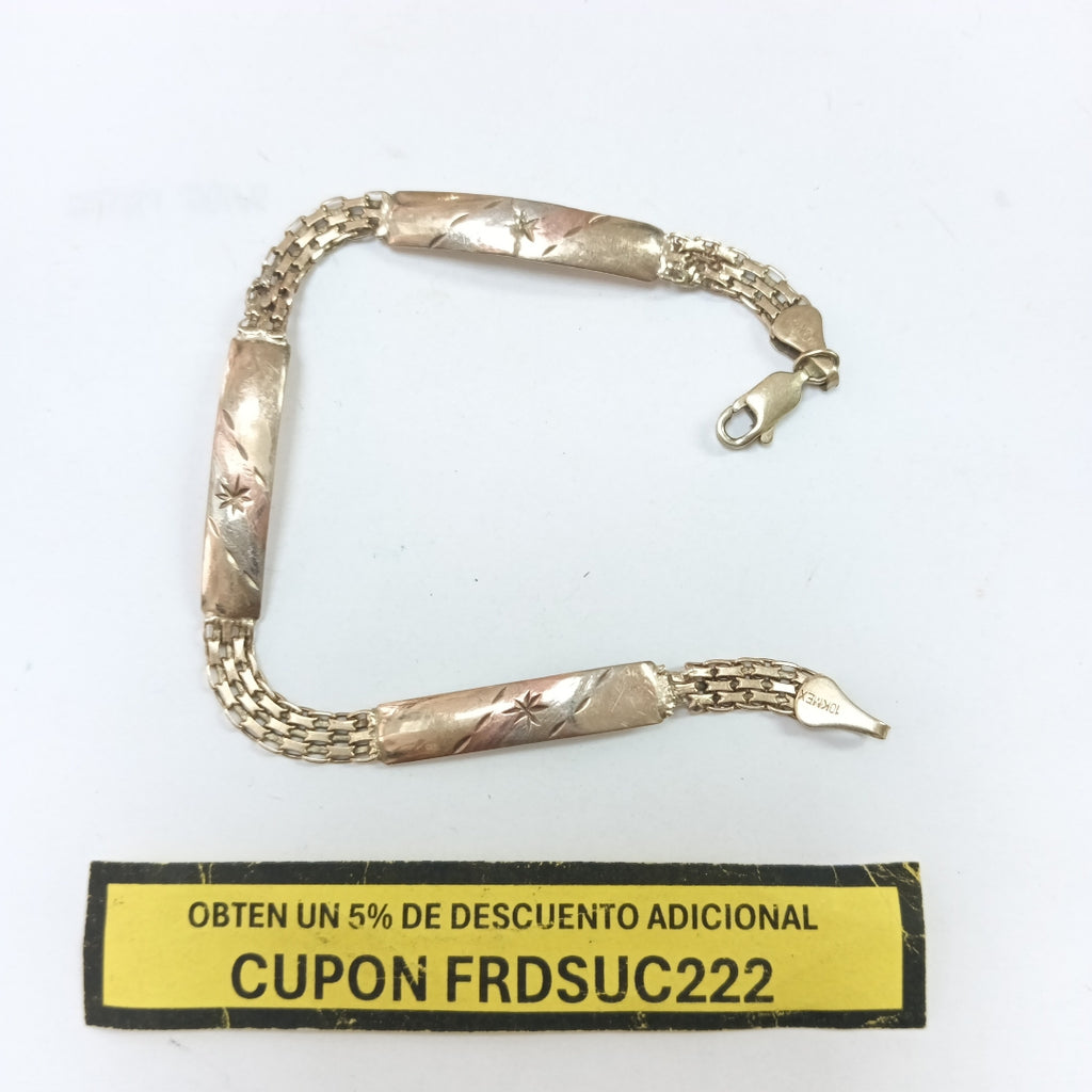 PULSERA ORO 10 K 3.8 GRMS (SEMINUEVO)