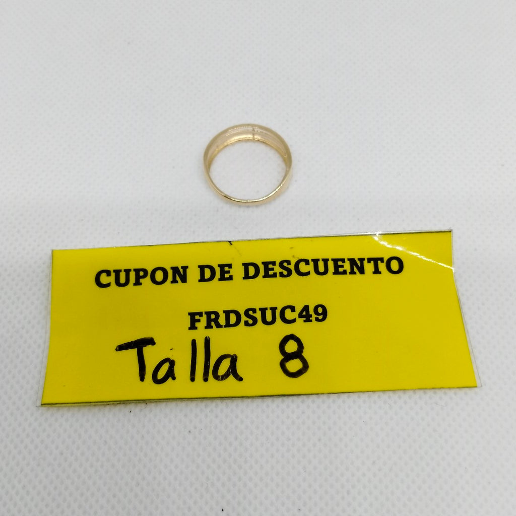 ANILLOS DAMA ORO 14K 1.8 (NUEVO)
