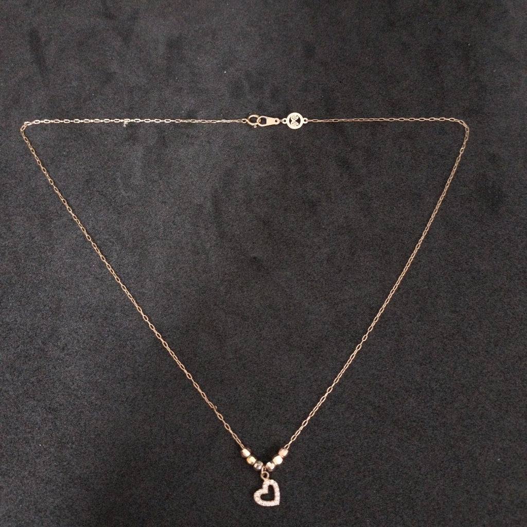 GARGANTILLA ORO COMBINADO 10 K 1,30 GRMS (SEMINUEVO)
