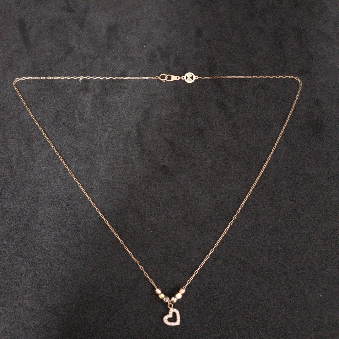 GARGANTILLA ORO COMBINADO 10 K 1,30 GRMS (SEMINUEVO)