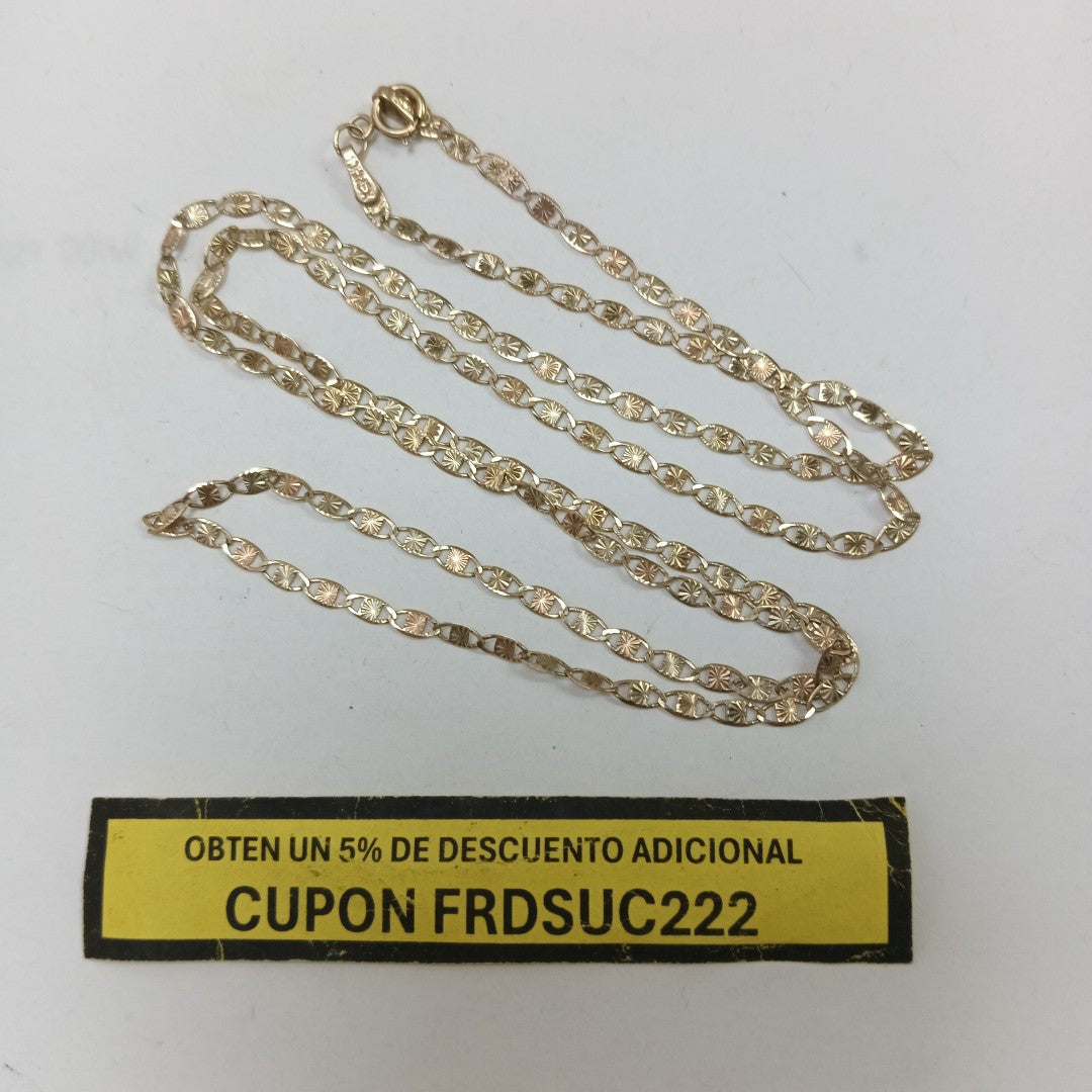 CADENA ORO 10 K 2.8 GRMS (SEMINUEVO)