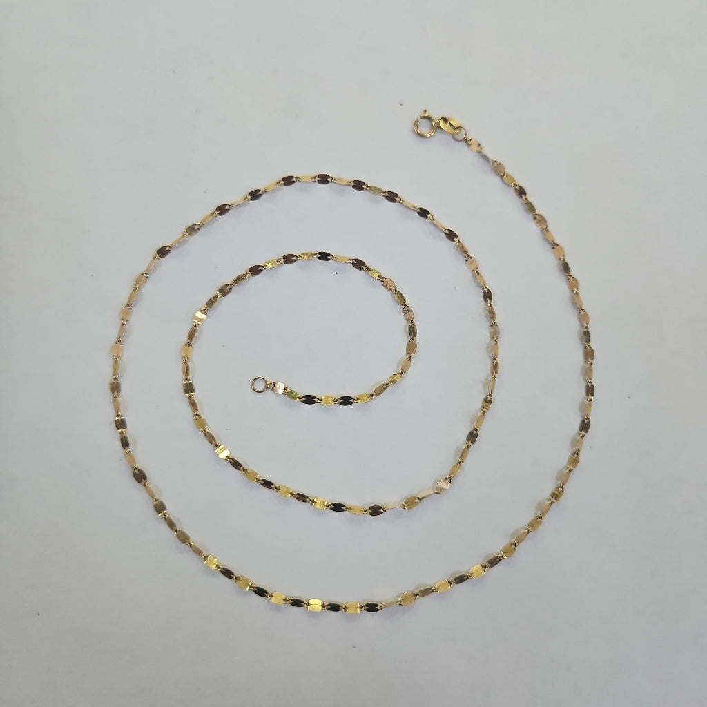 CADENA ORO 14 K 2.1 GRMS (SEMINUEVO)