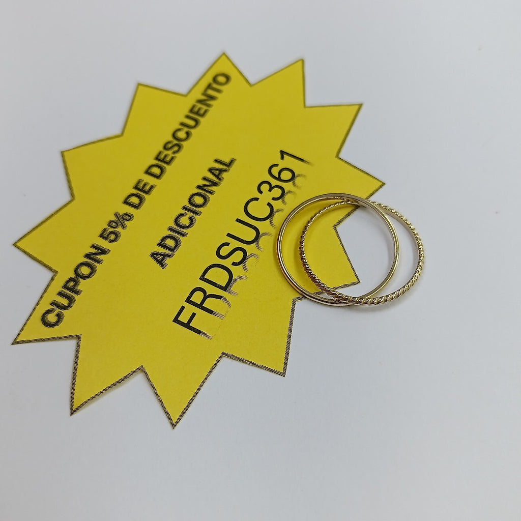 ANILLOS DAMA ORO 14K 1.7 (NUEVO)