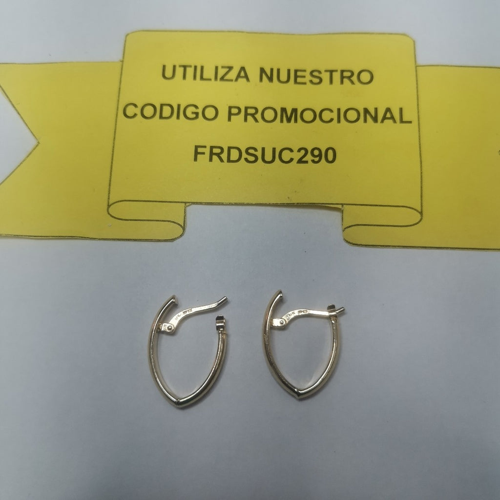 ARRACADAS ORO 14K 1.5 (NUEVO)