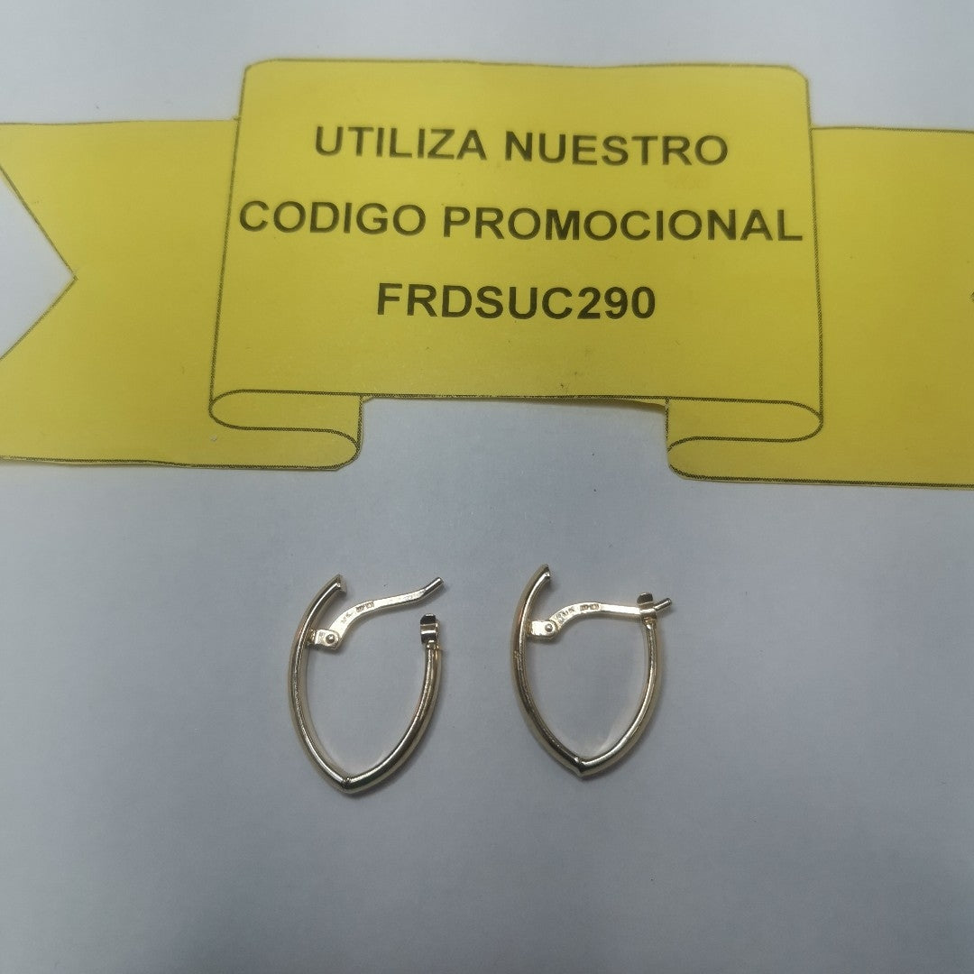 ARRACADAS ORO 14K 1.5 (NUEVO)